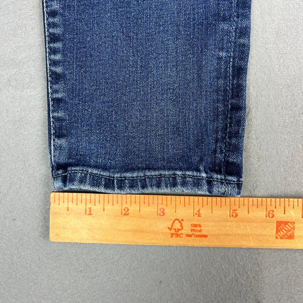 AG Adriano Goldschmied Stevie Ankle High Rise Slim Straight Womens 27R Blue - Picture 7 of 13
